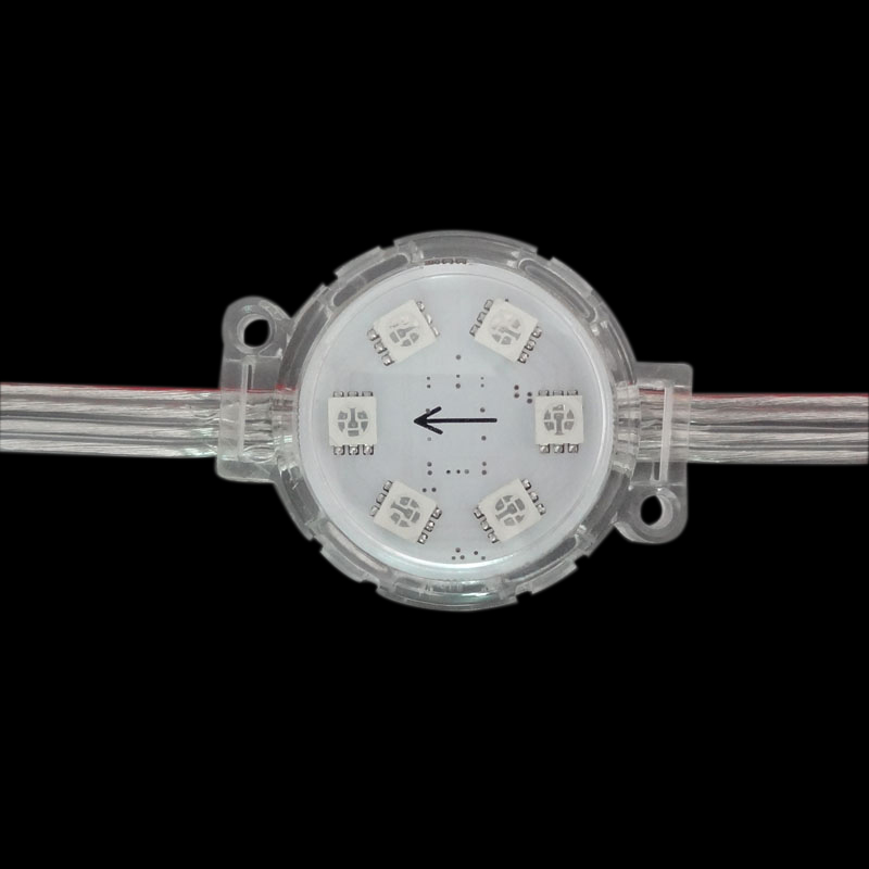 DC24V Diameter 4cm 5050SMD UCS1903/DMX512 Breakpoint-continue Pixel Module Full-color Outside-control Running Horse Lamp Water Gradient Chase Door Head Outdoor Waterproof IP67 Programmable Digital LED Point Light Pixel Light DC24V Diameter 4cm 5050SMD UCS1903/DMX512 Breakpoint-continue Pixel Module Full-color Outside-control Running Horse Lamp Water Gradient Chase Door Head Outdoor Waterproof IP67 Programmable Digital LED Point Light Pixel Light